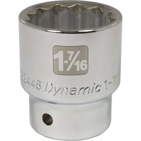 Dynamic 3/4" Drive, 1-7/16" SAE Socket, 12 Points D022446